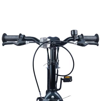 Kinderfahrrad 20 Zoll für 6-11 Jahre alt Schwarz