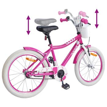 Kinderfahrrad 20 Zoll für 6-11 Jahre alt Rosa