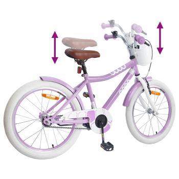 Kinderfahrrad 20 Zoll für 6-11 Jahre alt Lila