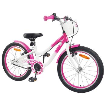 Kinderfahrrad 20 Zoll für 6-11 Jahre alt Dunkelrosa