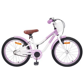 ARDEBO.de - Kinderfahrrad 20 Zoll für 6-11 Jahre alt Lila
