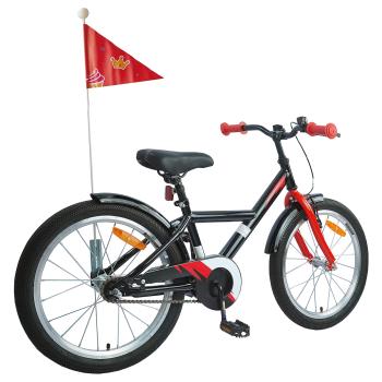 ARDEBO.de - Kinderfahrrad 20 Zoll für 6-11 Jahre alt Schwarz