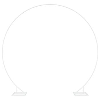 Hochzeitsbogen Weiß 220 x 45 x 200 cm Stahl