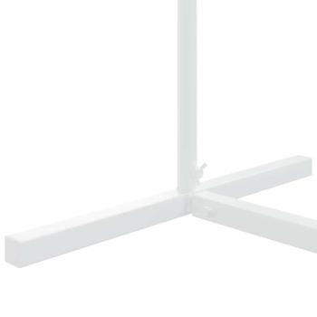 Hochzeitsbogen Weiß 100 x 39 x 200 cm Stahl