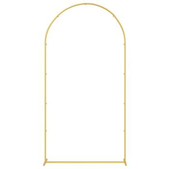 Hochzeitsbogen Gold 100 x 39 x 200 cm Stahl
