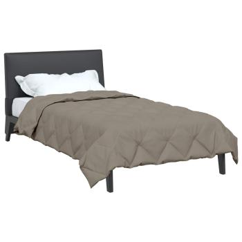ARDEBO.de - Sommerdecke Hellgrau 220 x 135 cm Mikrofaser