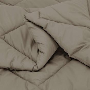 Sommerdecke Hellgrau 220 x 155 cm Mikrofaser