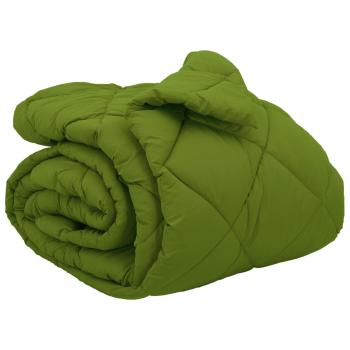 ARDEBO.de - Winterbettdecke Grün 220 x 240 cm Mikrofaser