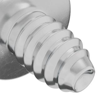 Schloss-Schrauben Uni 19149 pcs Silber Eisen