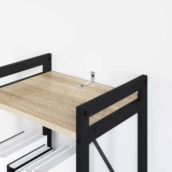 ARDEBO.de - Anti-Kipp-Halterung Uni 1268 pcs Silber Eisen