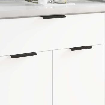 ARDEBO.de - Griff 725 pcs Schwarz 120 x 39,6 x 17 mm Aluminium