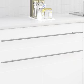 ARDEBO.de - Schrankgriff 12 pcs Silber 0 Edelstahl