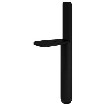 Möbelbeine 12 pcs Schwarz 0 Eisen