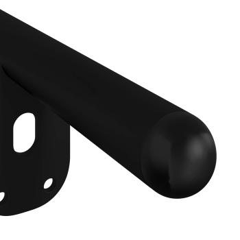 Möbelbeine 12 pcs Schwarz 0 Eisen