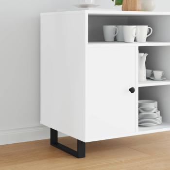 ARDEBO.de - Möbelbeine 2 pcs Schwarz 31,1 x 4 x 10 mm Eisen