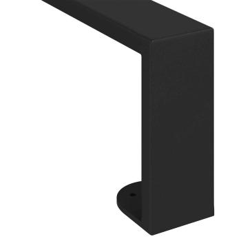 Möbelbeine 2 pcs Schwarz 31,1 x 4 x 10 mm Eisen