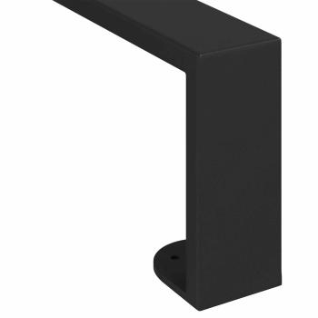 Möbelbeine 2 pcs Schwarz 34,1 x 4 x 10 mm Eisen