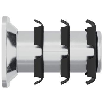 Gewinderohr Einsatz 1818 pcs Schwarz und Silber