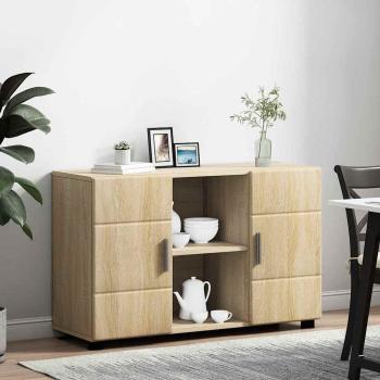 Sideboard Sonoma-Eiche 88,5 x 30,5 x 55,5 cm Holzwerkstoff
