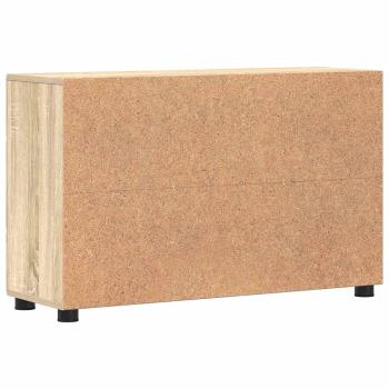 Sideboard Sonoma-Eiche 88,5 x 30,5 x 55,5 cm Holzwerkstoff
