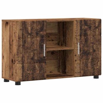 Sideboard mit Regal Altholz 88,5 x 30,5 x 55,5 cm Holzwerkstoff