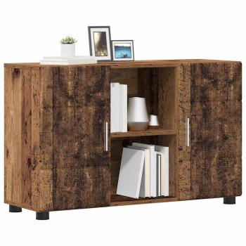 Sideboard mit Regal Altholz 88,5 x 30,5 x 55,5 cm Holzwerkstoff