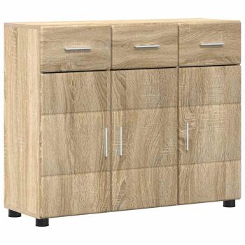 Sideboard Sonoma-Eiche 88,5 x 30,5 x 73 cm Holzwerkstoff