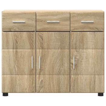 Sideboard Sonoma-Eiche 88,5 x 30,5 x 73 cm Holzwerkstoff