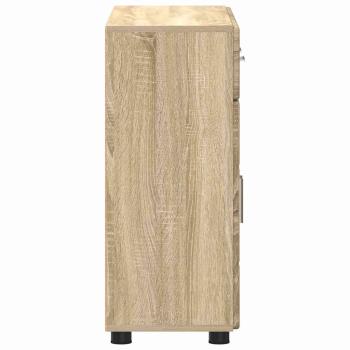 Sideboard Sonoma-Eiche 88,5 x 30,5 x 73 cm Holzwerkstoff
