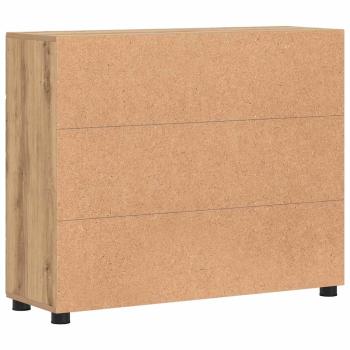 Sideboard Artisan-Eiche 88,5 x 30,5 x 73 cm Holzwerkstoff