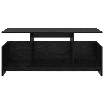 TV-Ständer Schwarz Eichen-Optik 102 x 35 x 45 cm Holzwerkstoff