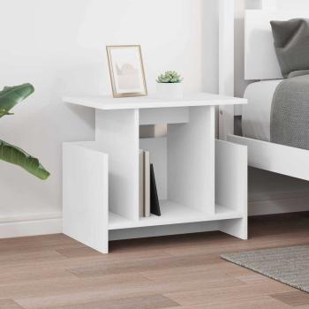 TV-Ständer 2 pcs Weiß 50 x 35 x 45 cm Holzwerkstoff