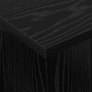 TV-Ständer Schwarz Eichen-Optik 50 x 35 x 45 cm Holzwerkstoff