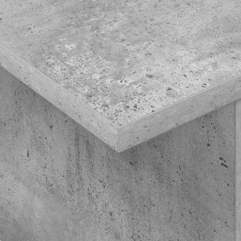 TV-Ständer 2 pcs Beton Grau 50 x 35 x 45 cm Holzwerkstoff