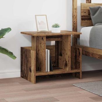 ARDEBO.de - TV-Ständer 2 pcs Altholz 50 x 35 x 45 cm Holzwerkstoff