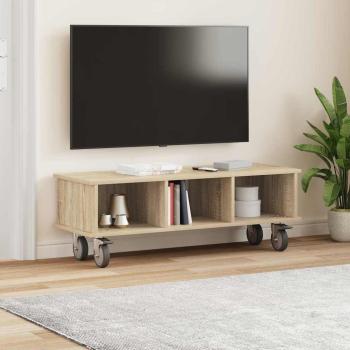 TV-Ständer Sonoma-Eiche 100 x 35 x 35 cm Holzwerkstoff