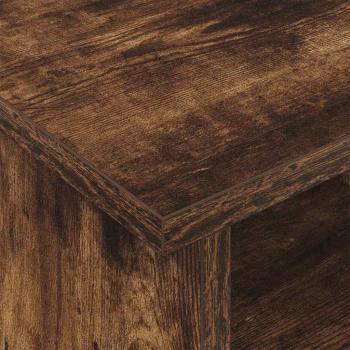 TV-Ständer Geräucherte Eiche 100 x 35 x 35 cm Holzwerkstoff