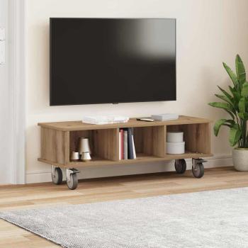 ARDEBO.de - TV-Ständer Artisan-Eiche 100 x 35 x 35 cm Holzwerkstoff