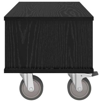 TV-Ständer Schwarz Eichen-Optik 68,5 x 35 x 35 cm Holzwerkstoff