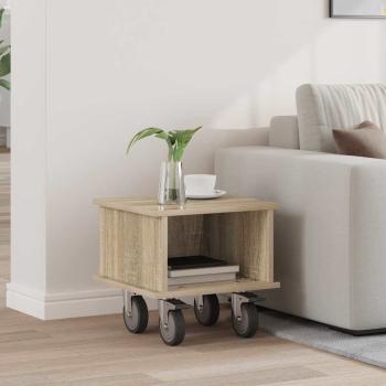 ARDEBO.de - TV-Ständer Sonoma-Eiche 37 x 35 x 35 cm Holzwerkstoff