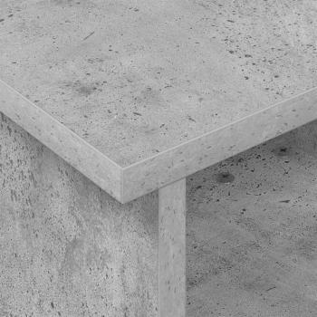 TV-Ständer Beton Grau 37 x 35 x 35 cm Holzwerkstoff