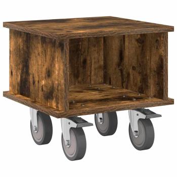 TV-Ständer Geräucherte Eiche 37 x 35 x 35 cm Holzwerkstoff