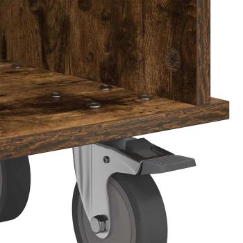 TV-Ständer Geräucherte Eiche 37 x 35 x 35 cm Holzwerkstoff