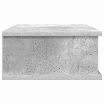 Nachttisch Beton Grau 40 x 31 x 15 cm Holzwerkstoff