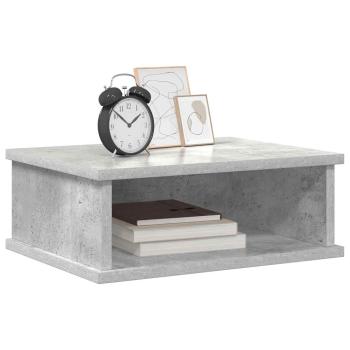 Nachttisch 2 stk. Beton Grau 40 x 31 x 15 cm Holzwerkstoff