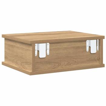 Nachttisch 2 pcs Artisan-Eiche 40 x 31 x 15 cm Holzwerkstoff