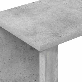 Beistelltisch Beton Grau 35 x 25 x 50 cm Holzwerkstoff