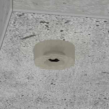 Beistelltisch Beton Grau 35 x 25 x 50 cm Holzwerkstoff