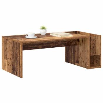 Couchtisch Altholz 101,5 x 50 x 37 cm Holzwerkstoff