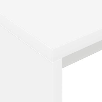 Schreibtisch Weiß 109 x 50 x 78 cm Holzwerkstoff